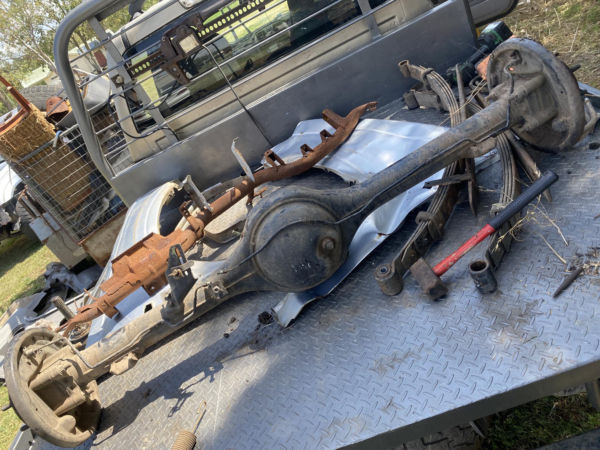 Holden Rodeo tf, r9 and ra 4x4 action, parts and info | Will a ra diff ...
