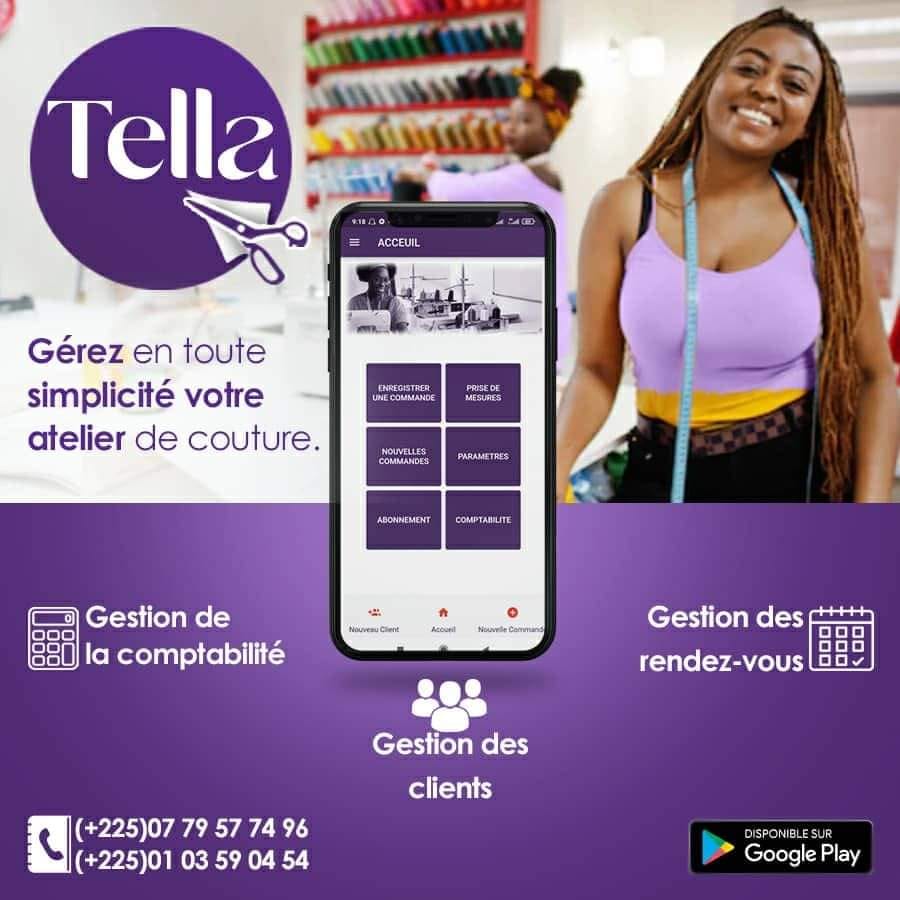 TELLA - Application de Gestion d'atelier de Couture