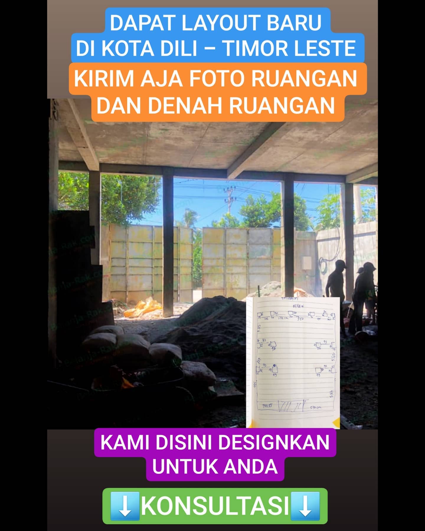DIKIRIMI DENAH DAN FOTO DARI KOTA... - Belanja Rak Indonesia