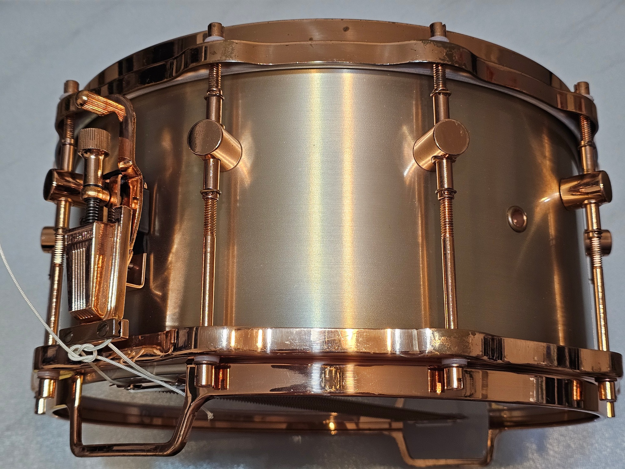 Sonor bell bronze snare drum prototype