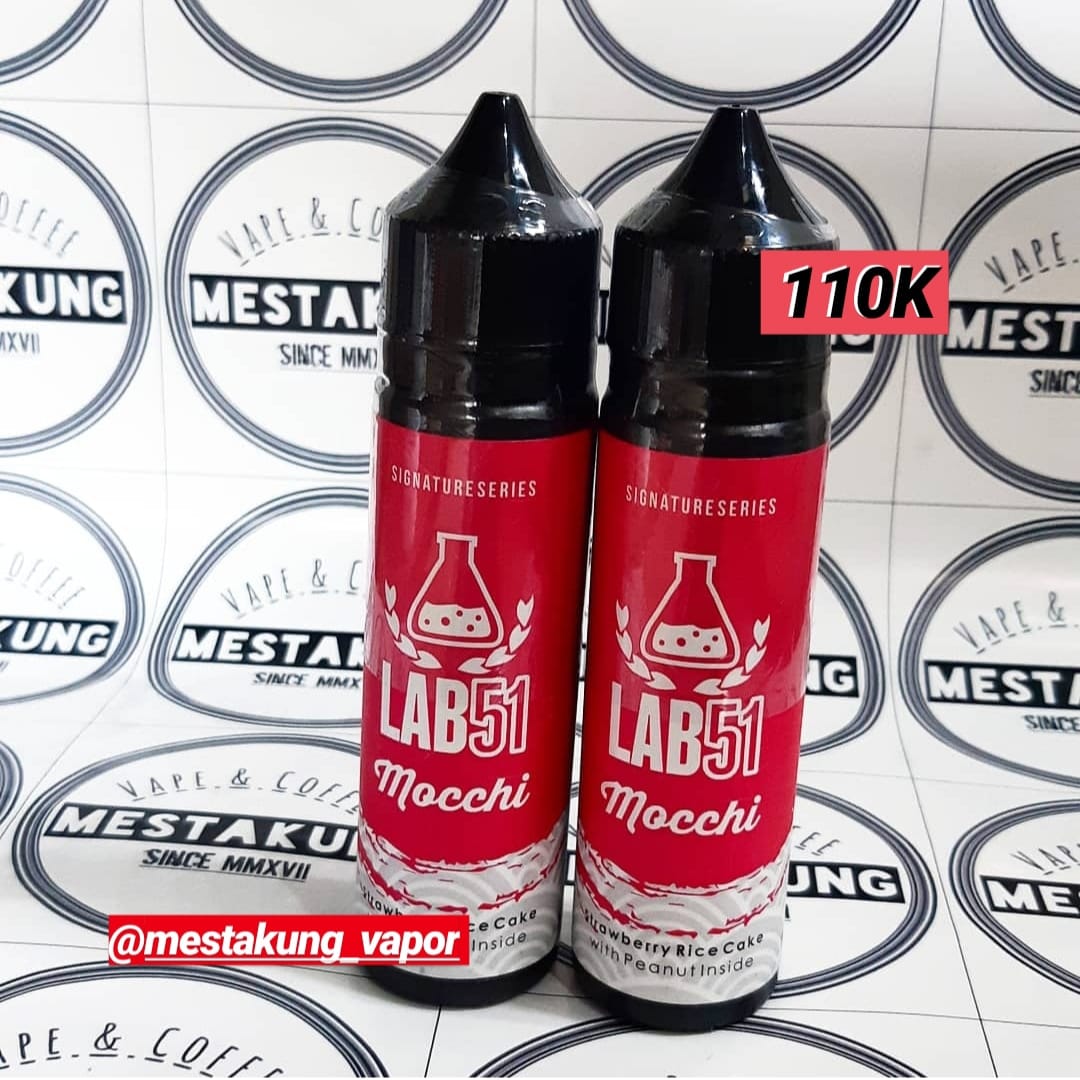 Mestakung Vapor - Liquid Lab51 Mochi - Strawberry RiceCake 👍 60ML Nic ...