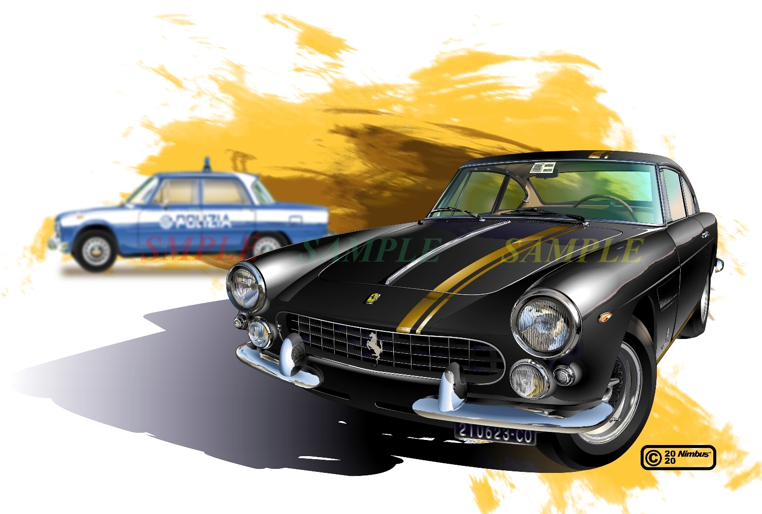 フェラーリの鷹（1977年/イタリア） 車好きにはたまらない映画です。TV 