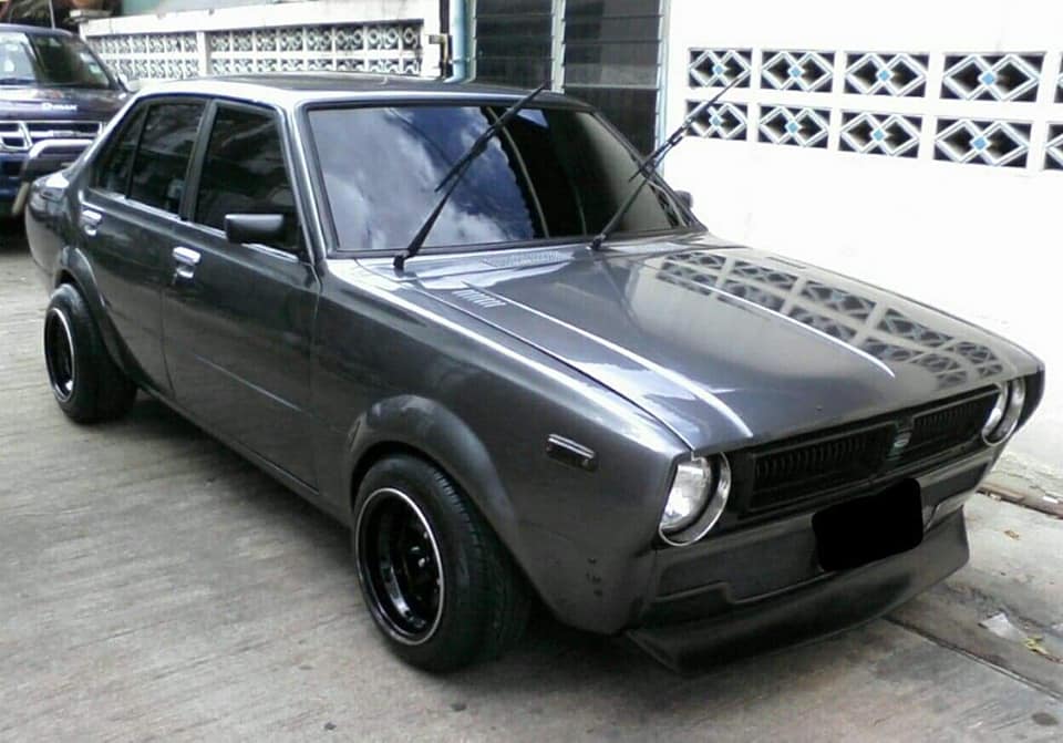 Toyota KE 30 ปี1974 4ประตู เครื่อง 1300 CC รหัส 4K รถ 5 เกียร์ (ขับหลัง ...