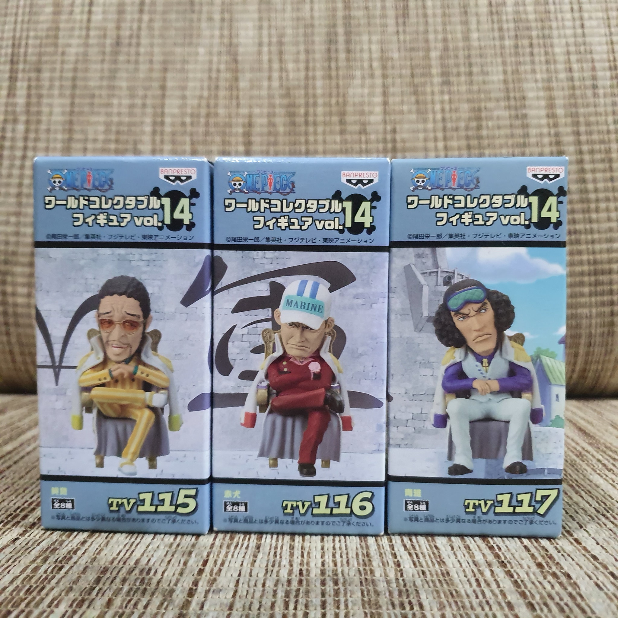 All - WCF Onepiece vol.14 - สามพลเอก Lot JP new item THB 1,800 