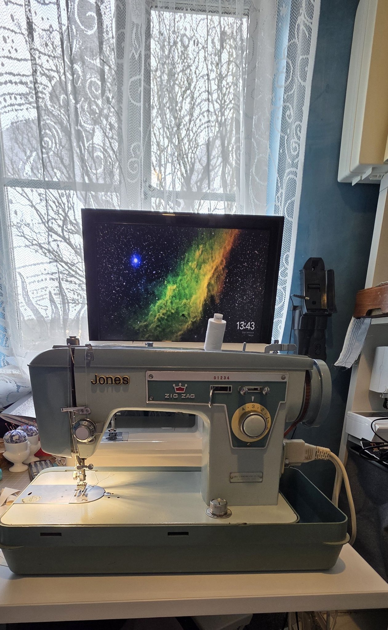 vintage an・an no.34 Identify 1960s zigzag sewing machine model?