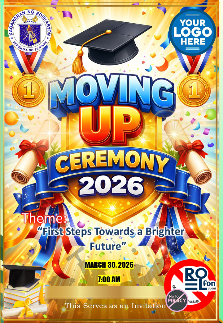 DepEd MATATAG - KINDERGARTEN | EDITABLE MOVING UP CEREMONY 2026 ...