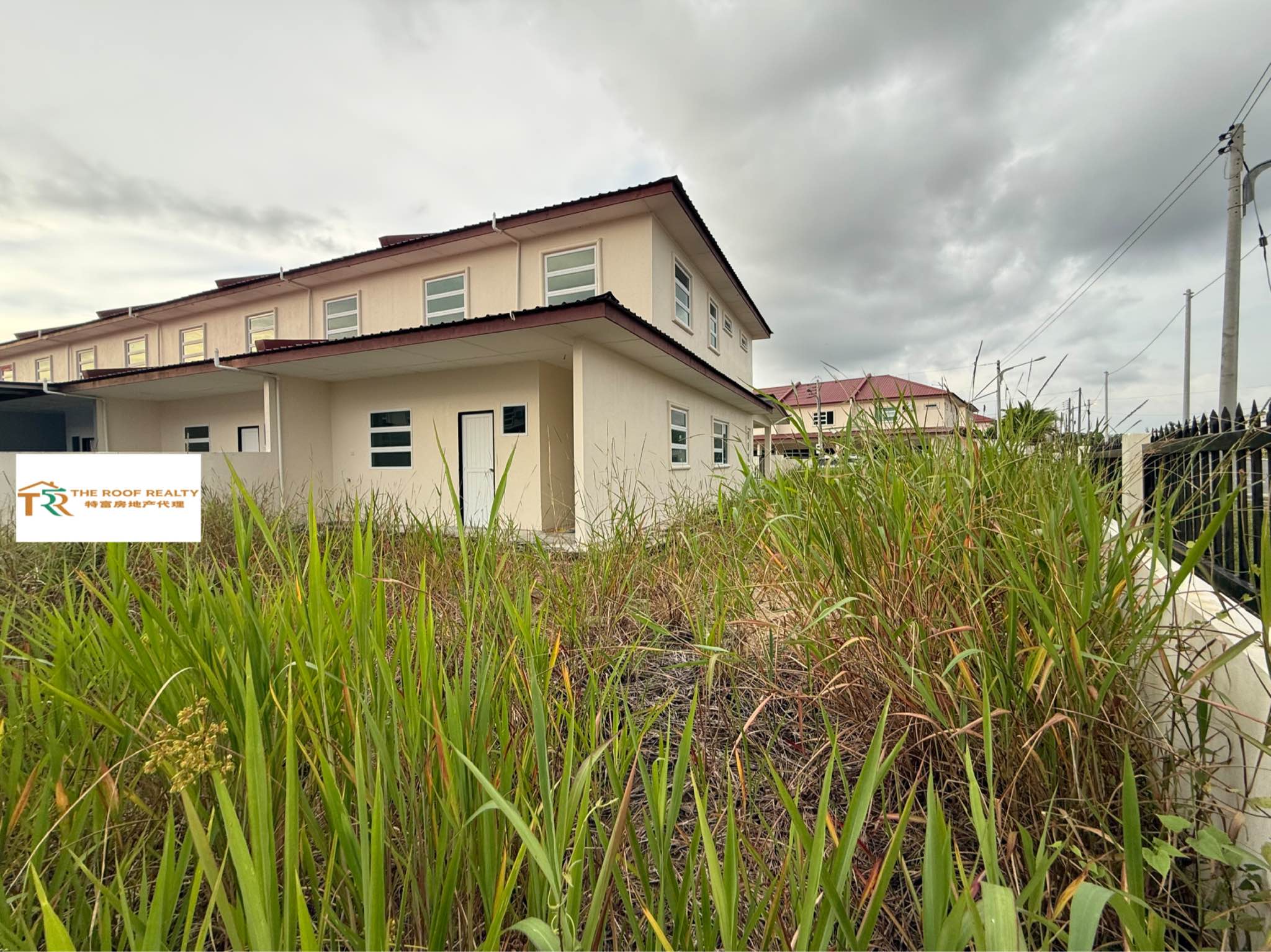 8pts End Lot Corner Brand New House For Sale - Kin Link Villa Miri ...