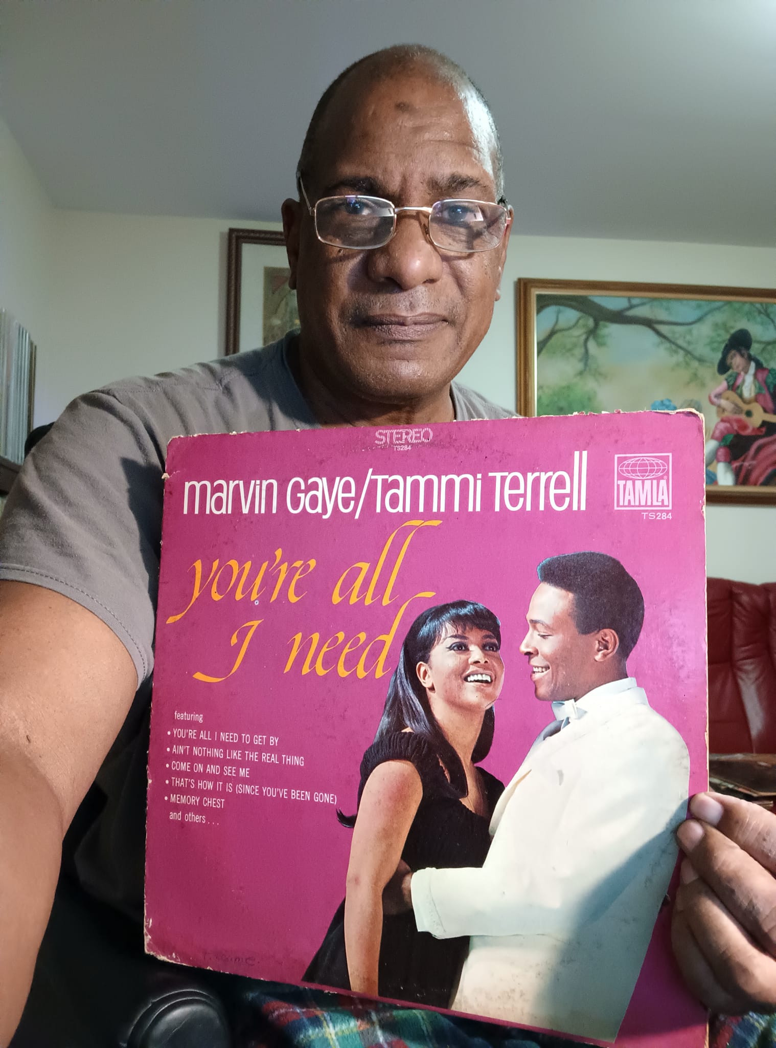 Marvin Gaye and Tammi Terrell