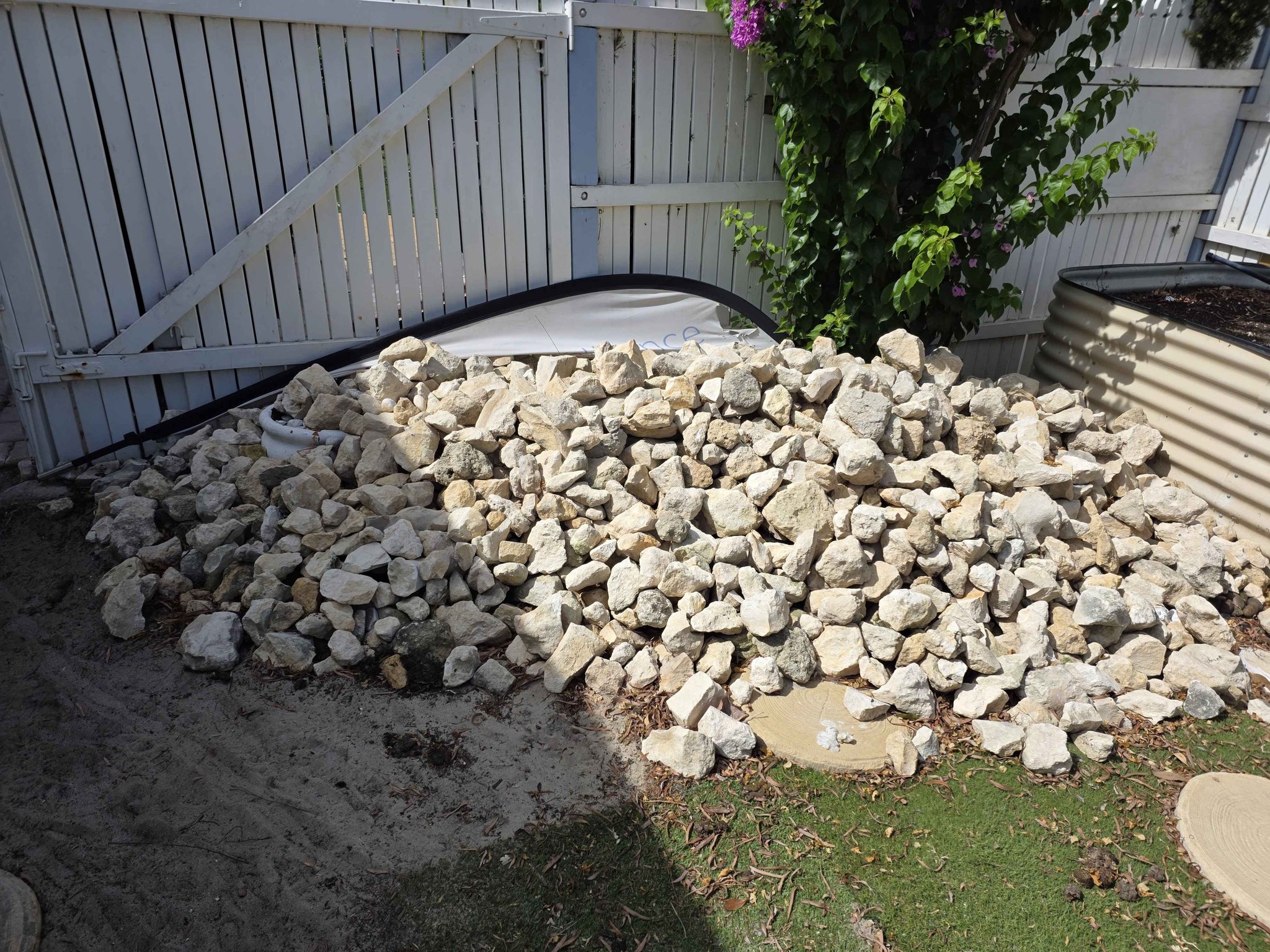 Lime stone rocks - Landscaping Materials - Perth, Western Australia ...
