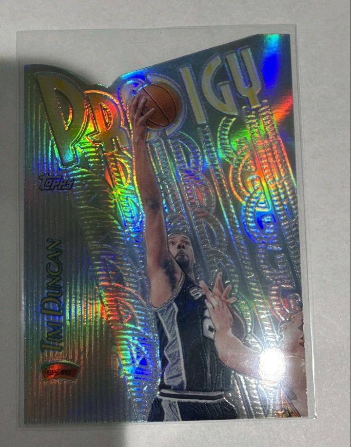 A trading card of Tim Duncan sold for $228,000 recently in our