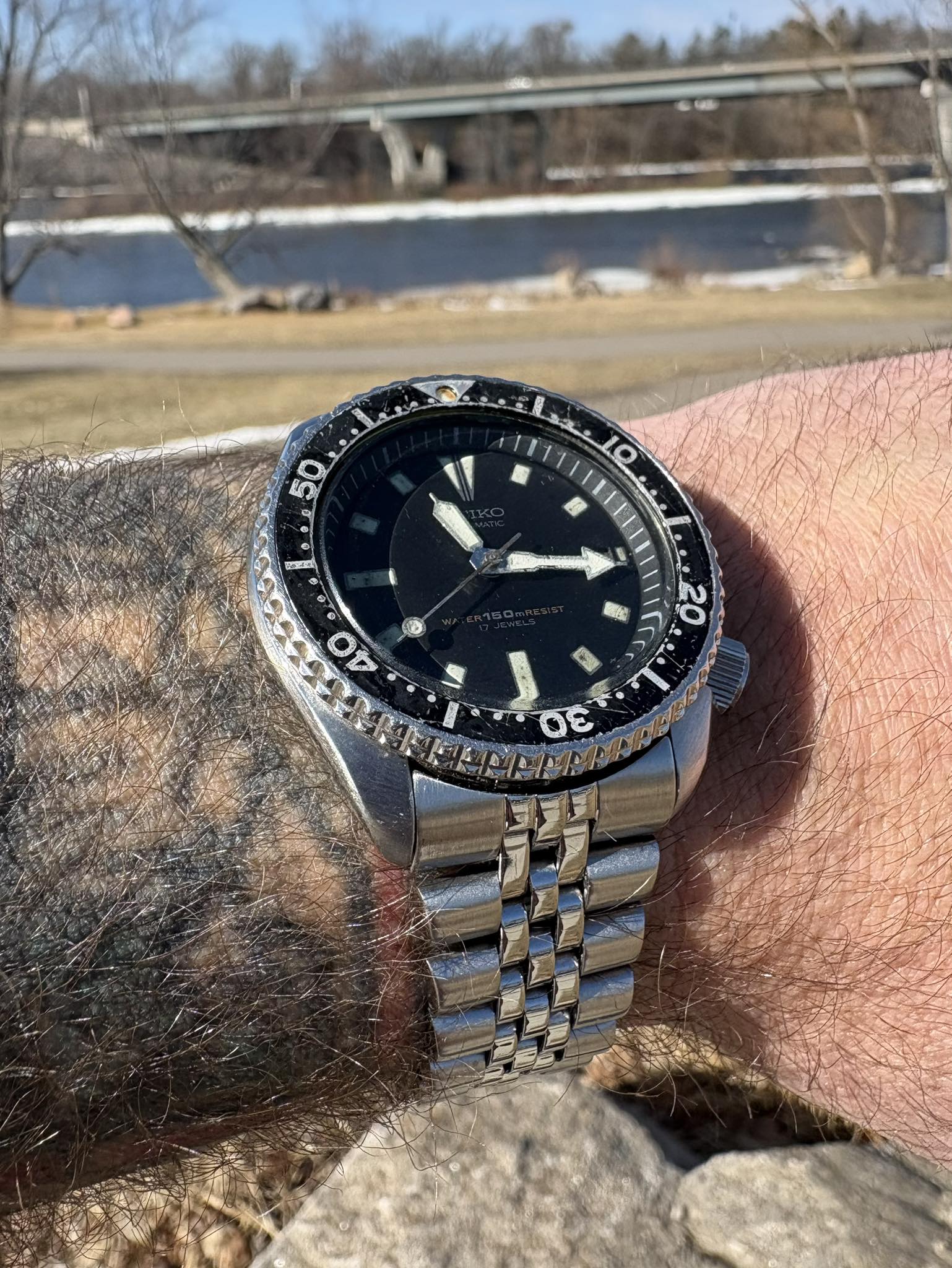 Had the 7006-7159 on the wrist today.