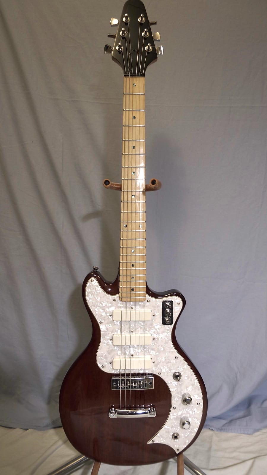 1980 Gibson S-1 with custom Marauder neck and recontoured body