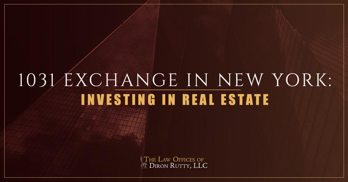 Diron Rutty LLC - Are you familiar with a 1031 Exchanges... | Facebook