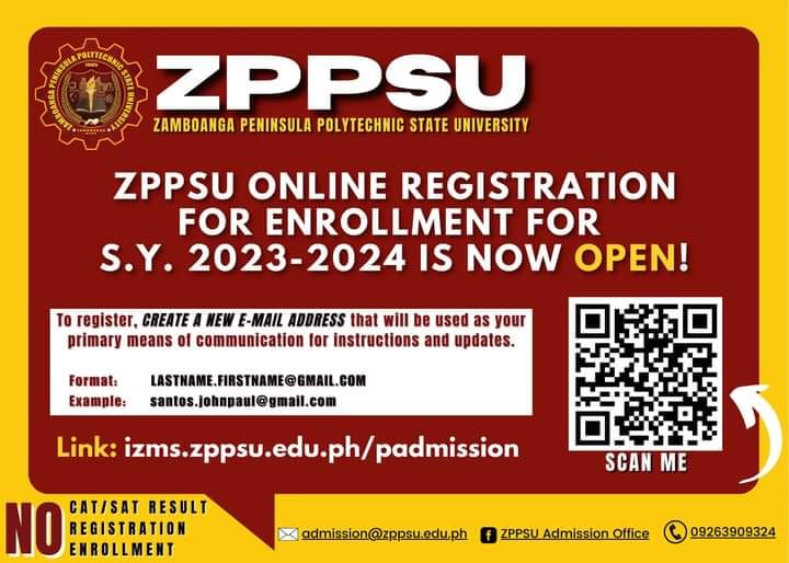 ‼️ANNOUNCEMENT‼️ ZAMBOANGA PENINSULA POLYTECHNIC STATE UNIVERSITY is ...