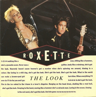 The Look/ Roxette # 1 Song. April 8 1989.