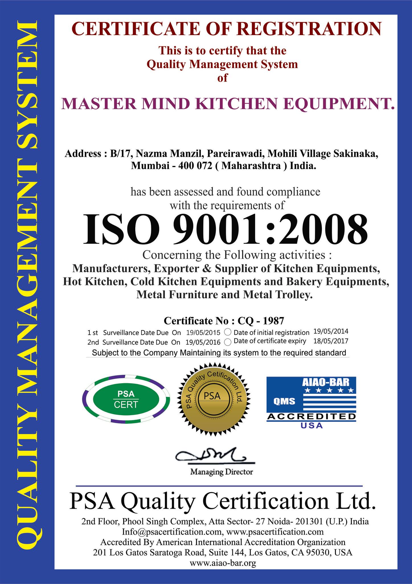 Foody - It gives me great pride to announce that our partner firm - M/S ...
