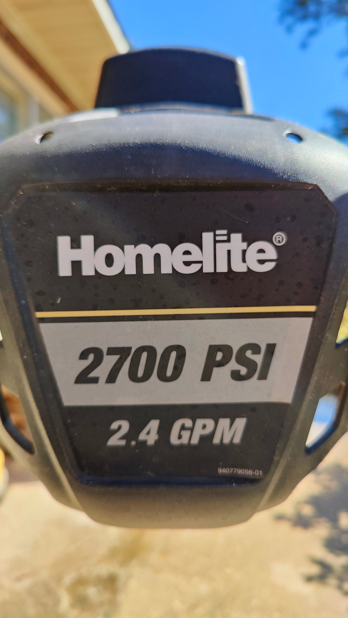 2700psi 2.4gpm gas collapsing pressure washer - Pressure Washers - Hope ...