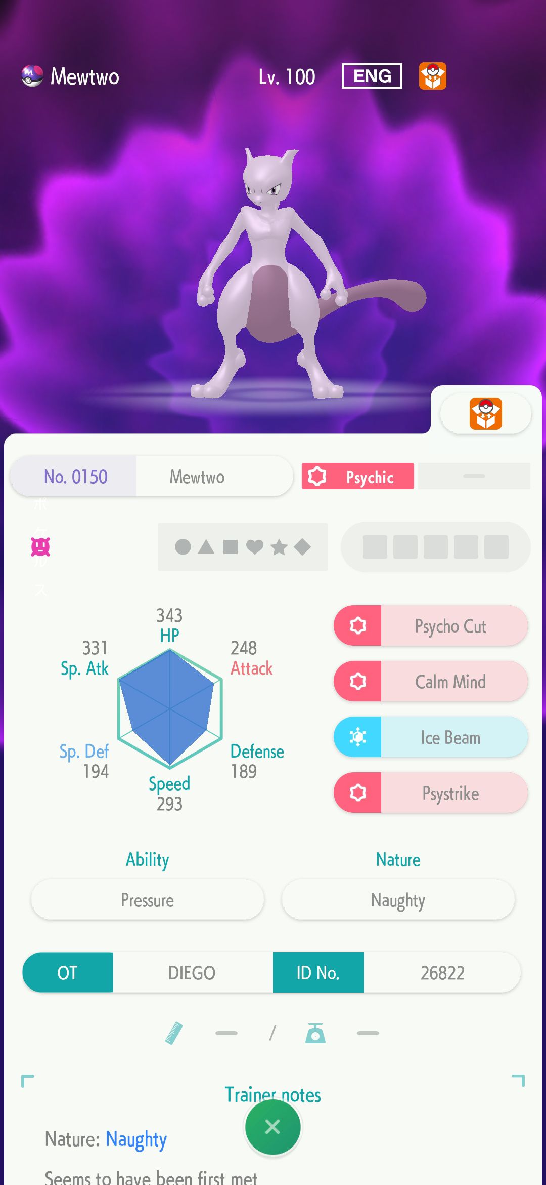 Pokémon Scarlet and Violet/ Slither Wing Shiny 6IV / Level 100