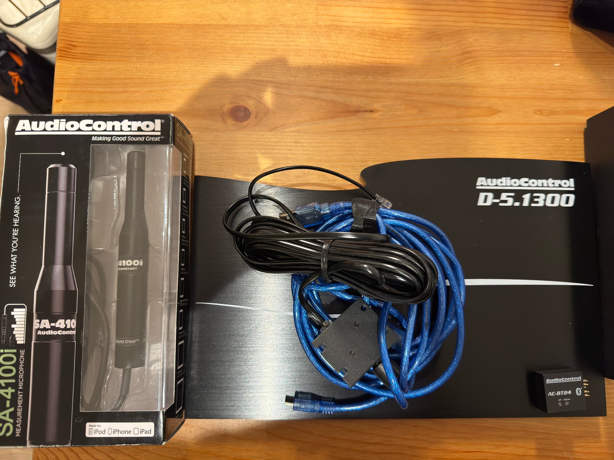 AudioControl D5.1300 w/ RTA tuning mic, BT module, bass knob - Pro ...