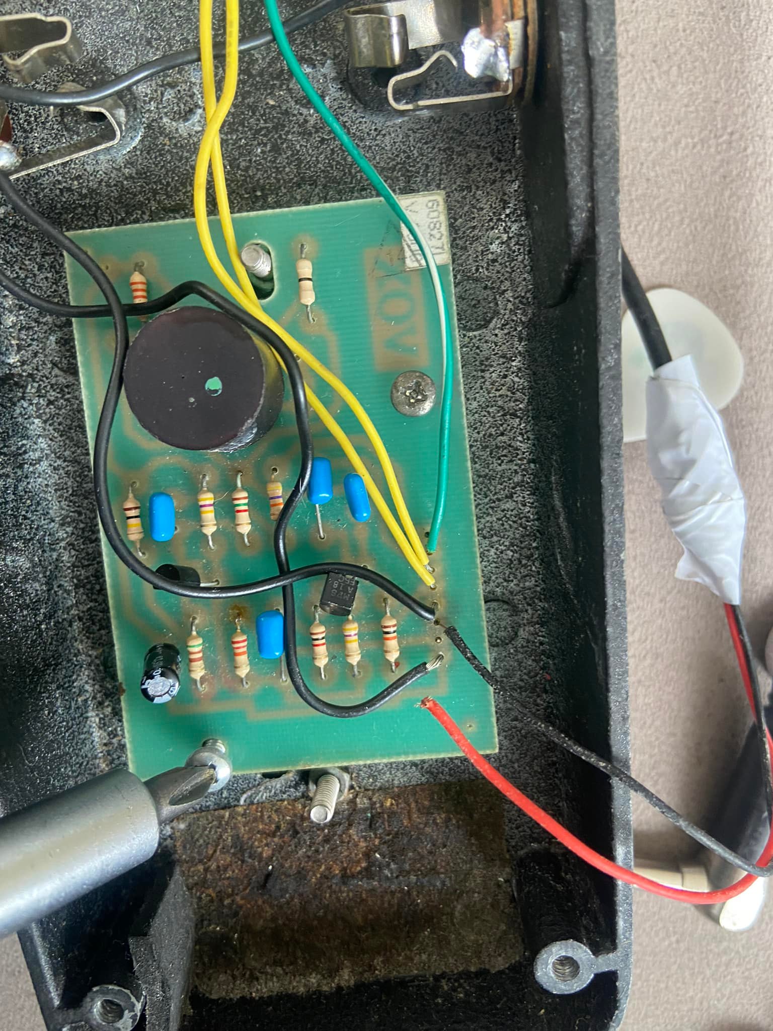 Vox wah circuit identification help needed