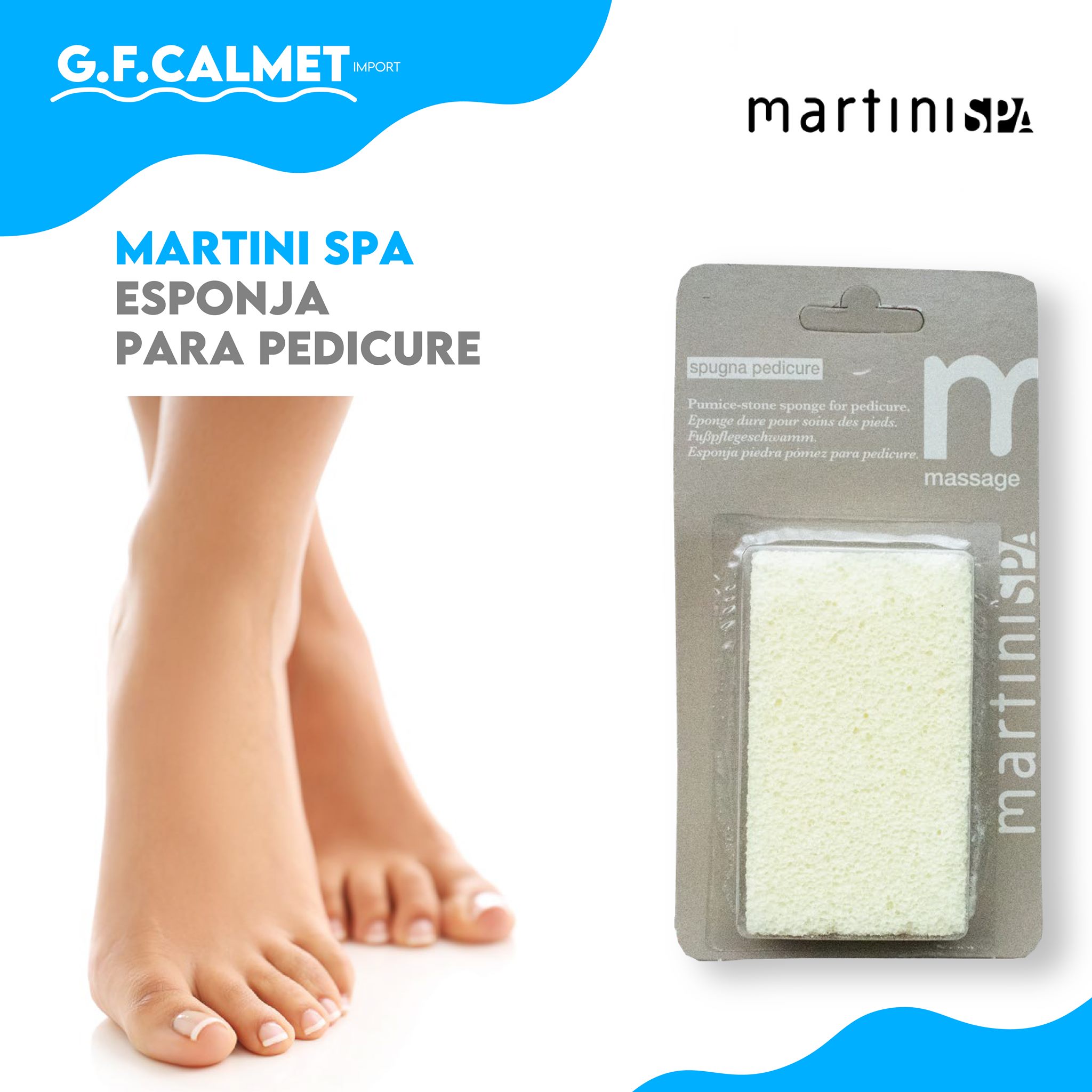 G.F. Calmet - 👣 Martini Spa: 🧽 Esponja para Pedicure. 🌸... | Facebook