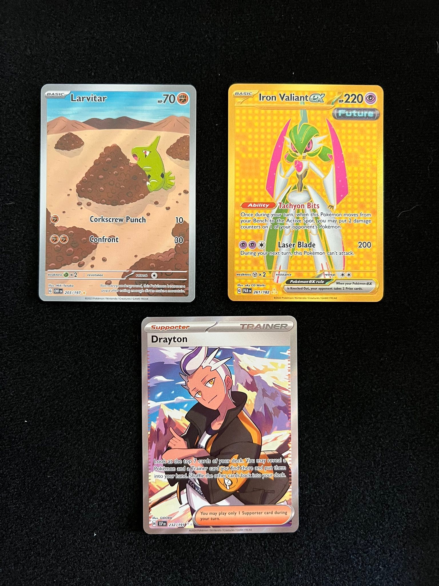 What are your thoughts on these vintage Japanese Pokémon cards?