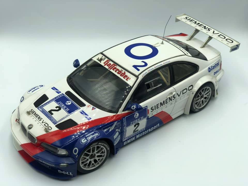 💢SOLD💢 1/18 Autoart BMW e46 M3 GTR Nurburgring #42 *Without box