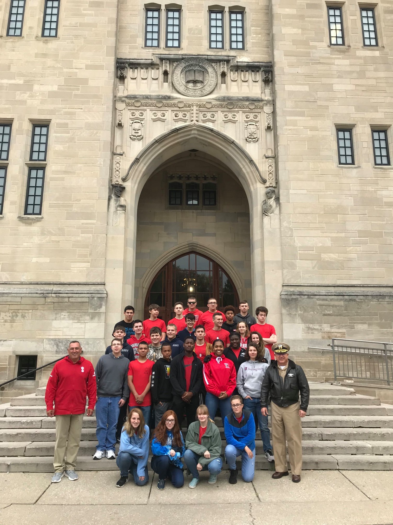 We had the privilege of hosting... - Indiana University ROTC