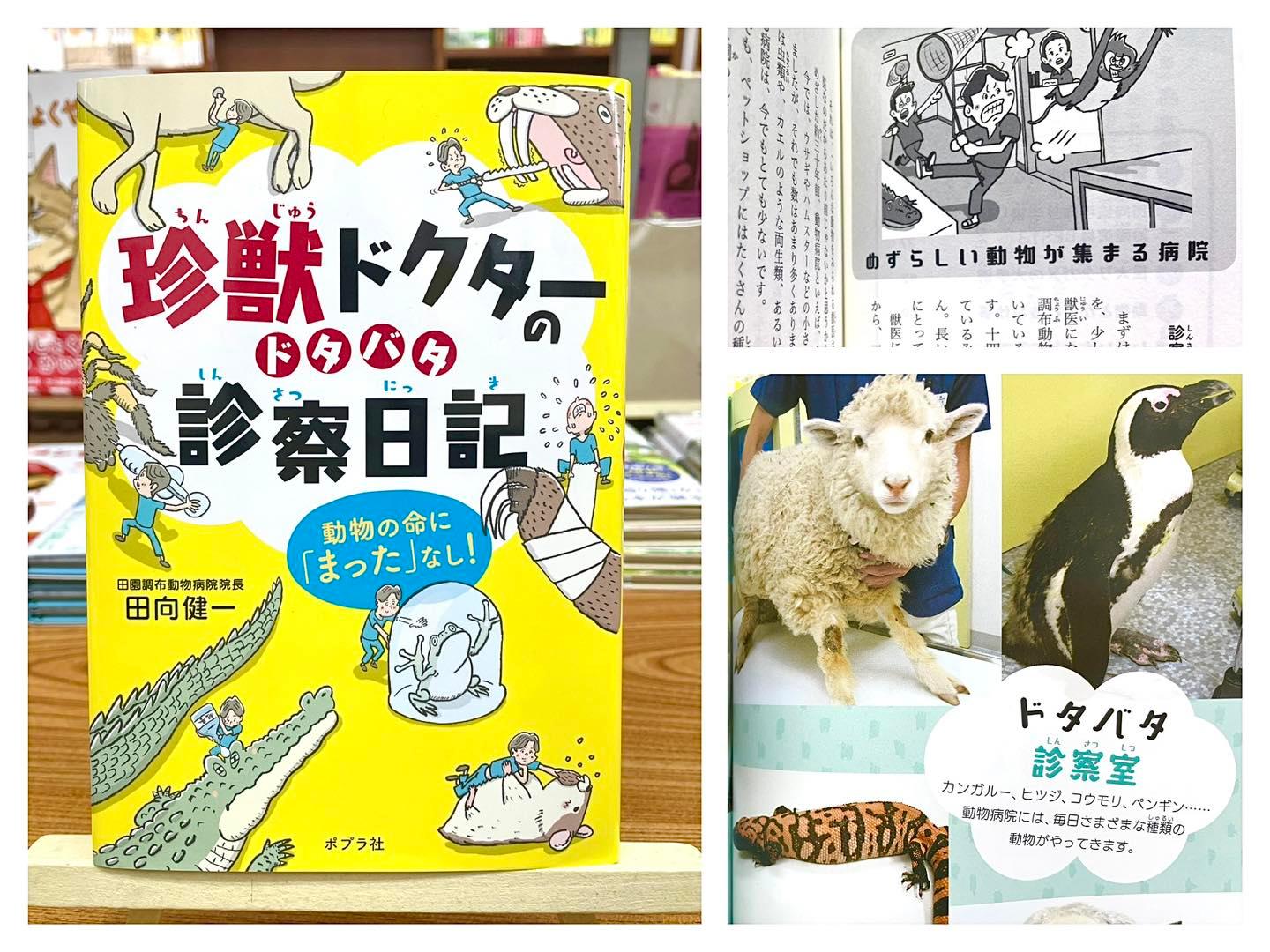 動物好きさんのベストセラー😻 珍しい動物が集まる病院の熱血獣医奮闘