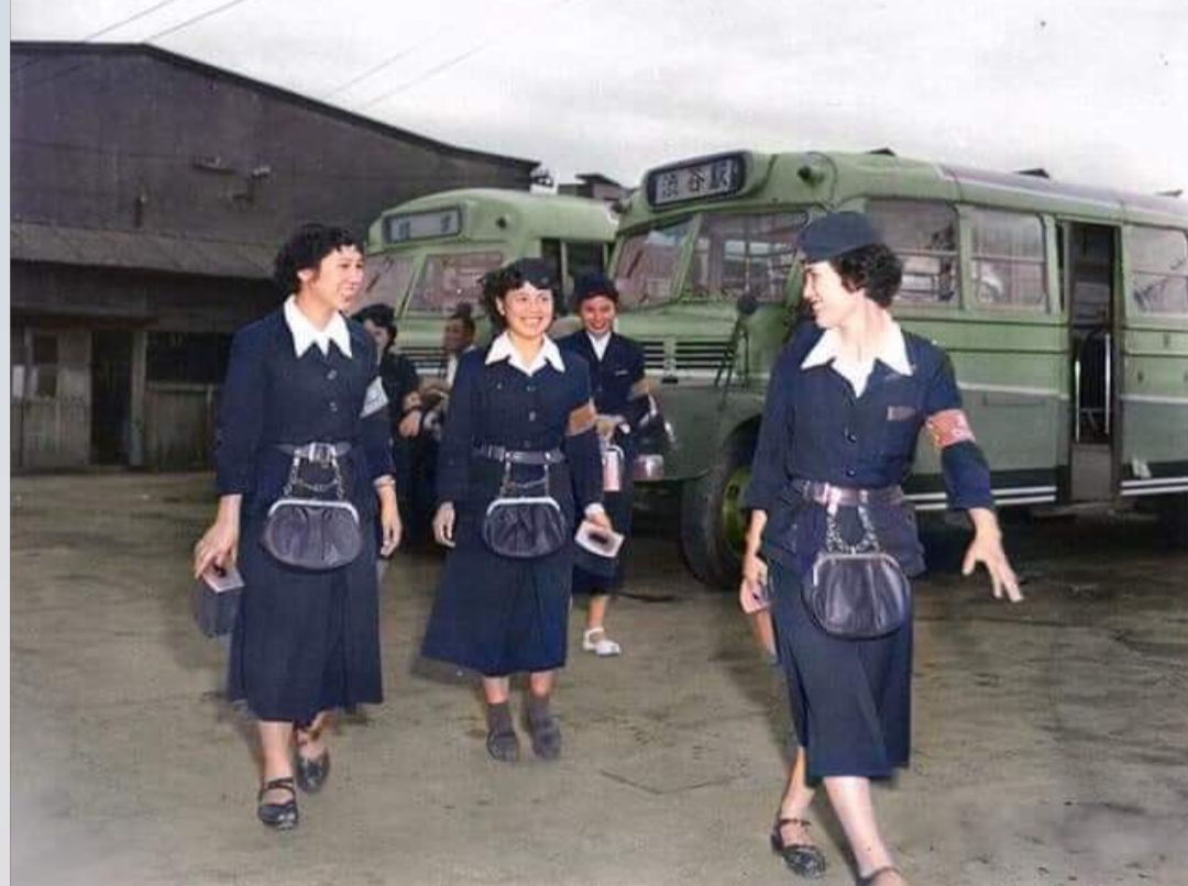 昭和のバスガール（車掌さん）…