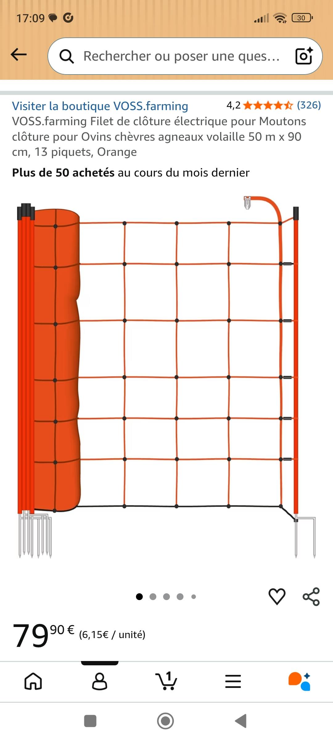 Boîtier « Basis » pour clôture électrique de VOSS.farming - pour électrificateurs de 12 V