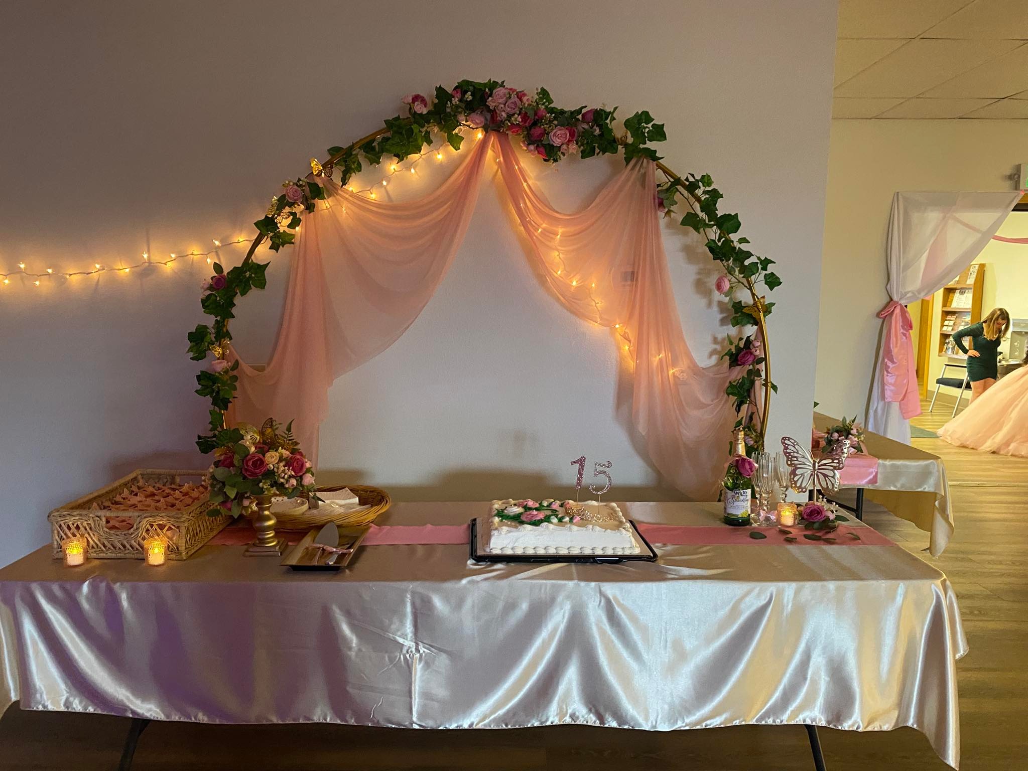 Graduation Decorations Purple Gold 2024/Birthday Decorations Women Purple Gold/Graduation Party Decorations 2024/Bridal Shower Decor Wedding/Bridal Shower Decor