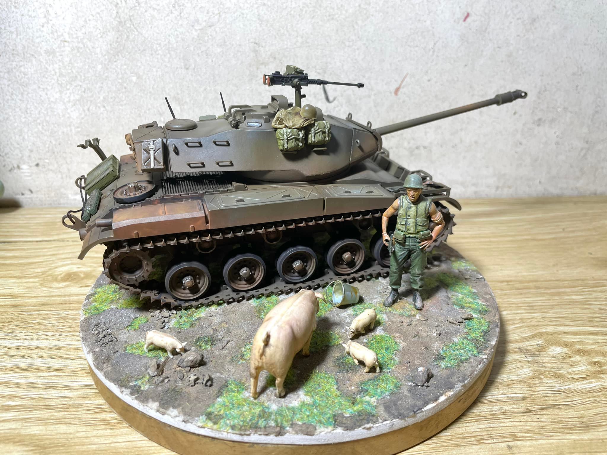 Vietnam & Indochina War Scale Models & Dioramas | M41 - Tamiya 1/35 ...