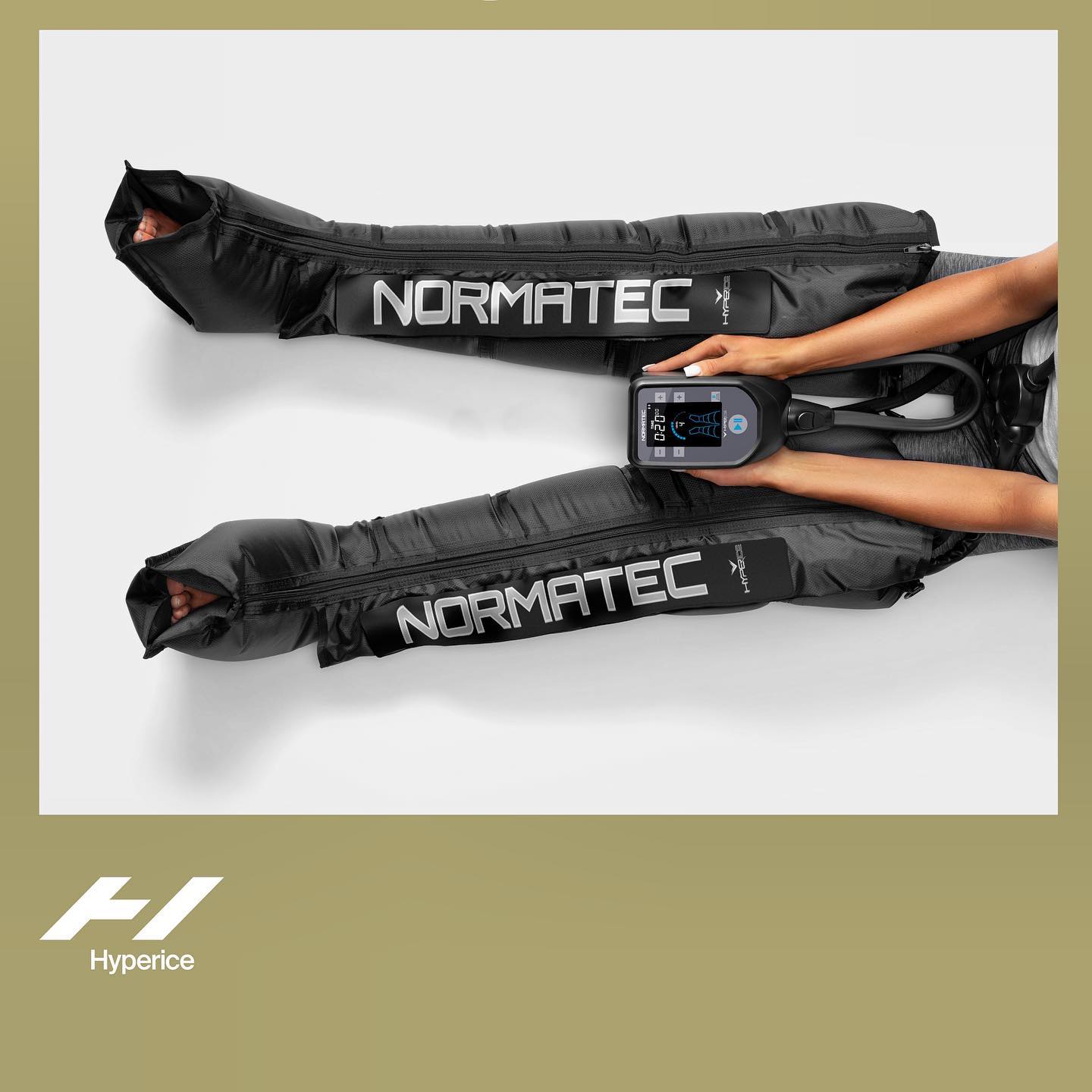 Introducing: Normatec Premier. The most advanced and fully 