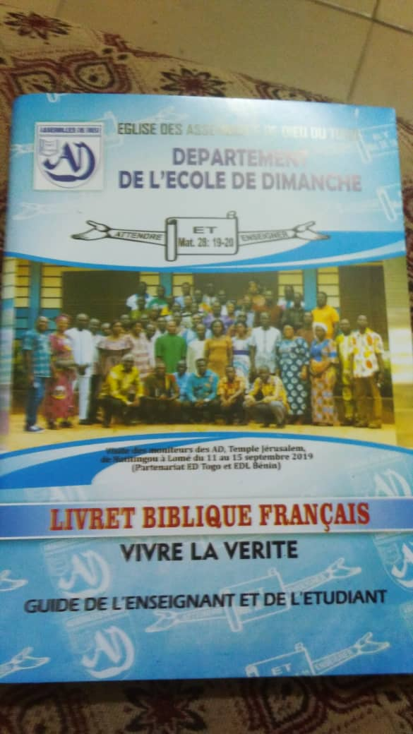 Le nouveau livret... - Eglise Des Assemblées de Dieu du Togo | Facebook