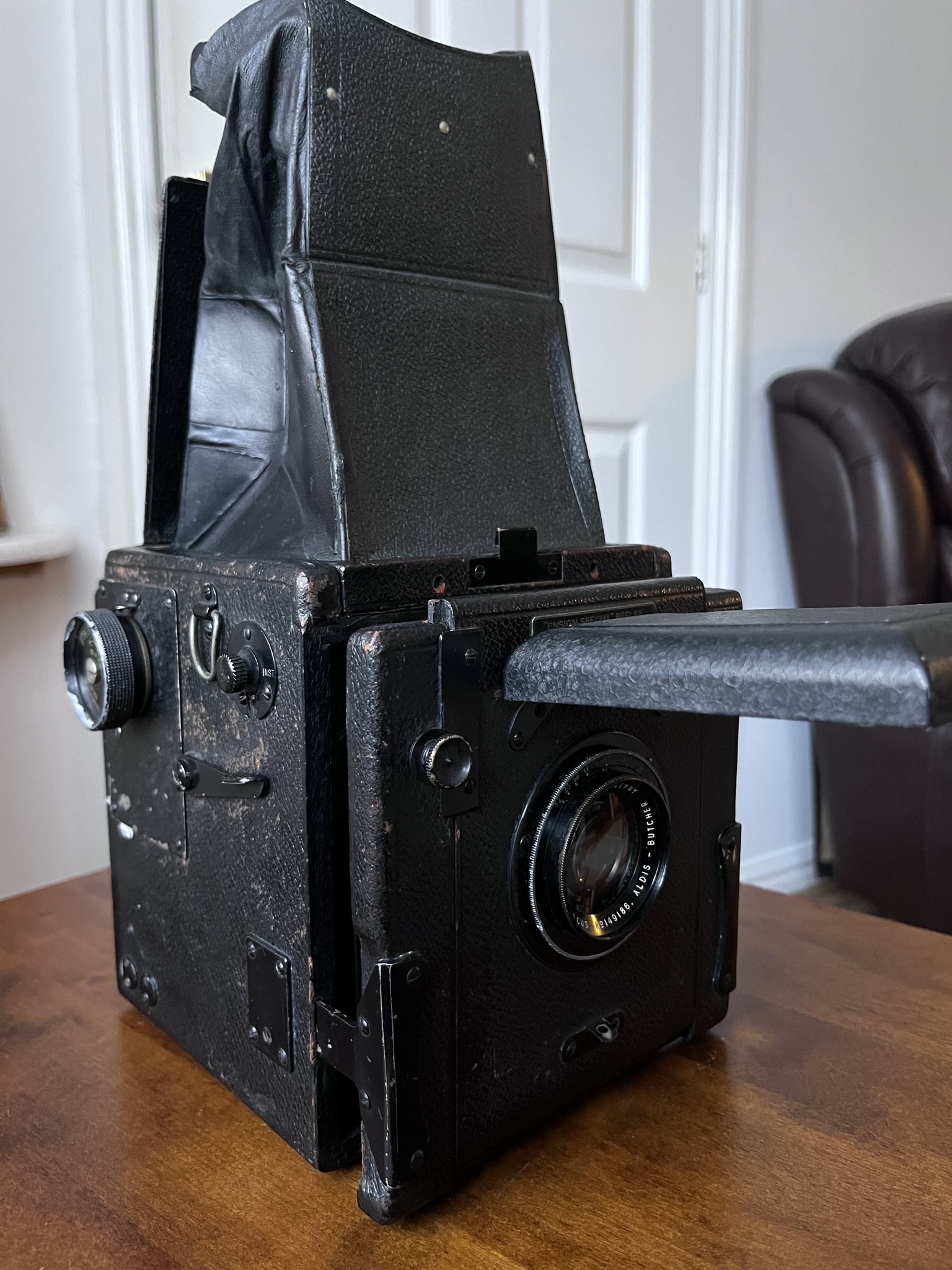 Restoring old camera with new ensign special reflex
