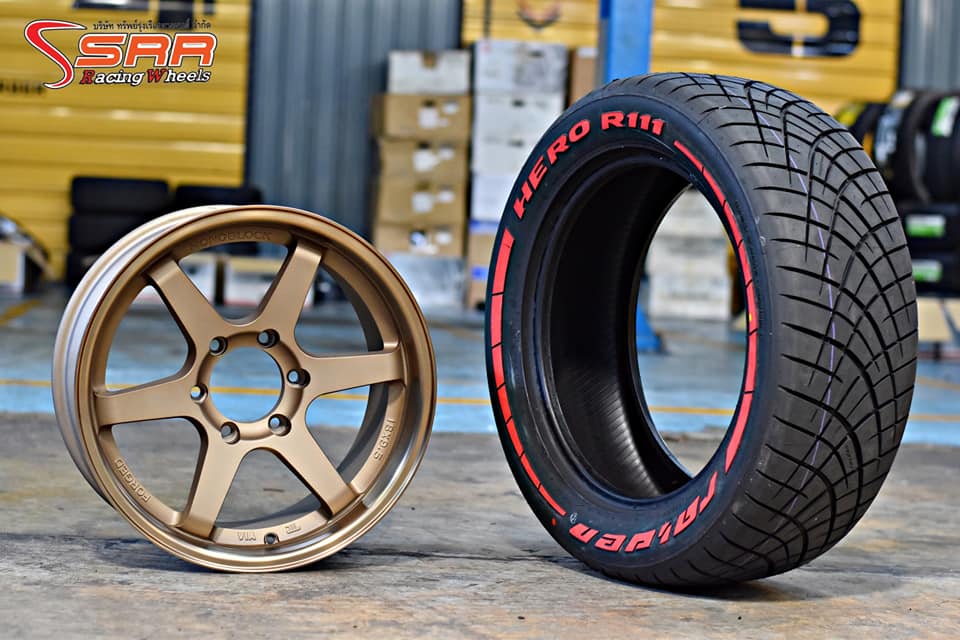 ล้อโปรโมชั่นพร้อมยาง R111 RED ชุดละ 19,800 -TED/FM740 18X9.5 6H139.7 ...