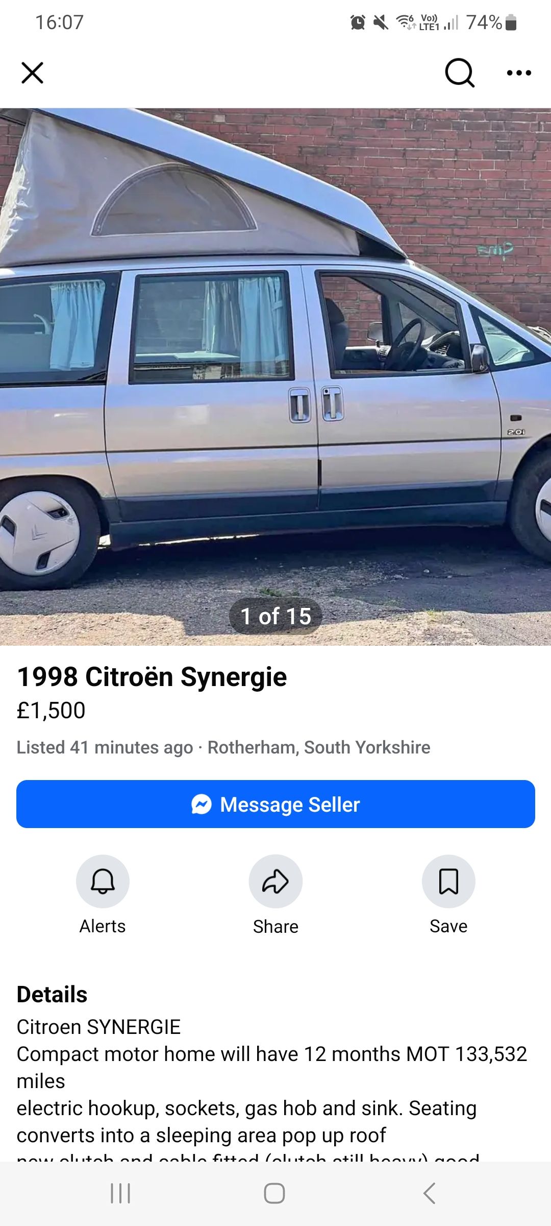 I got this from the Marketplace Facebook 🇬🇧