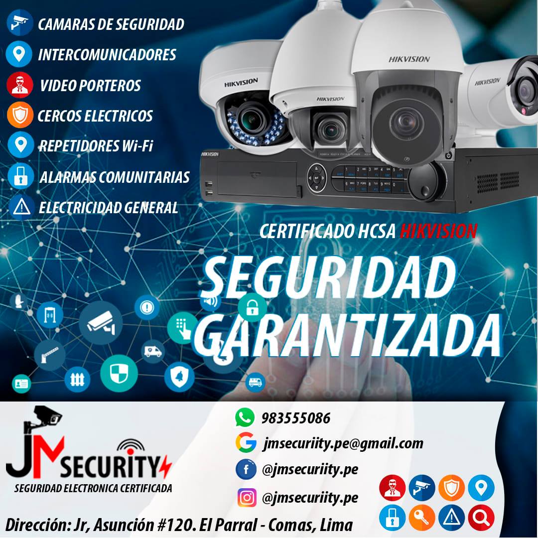 Camaras de Seguridad JM-Security