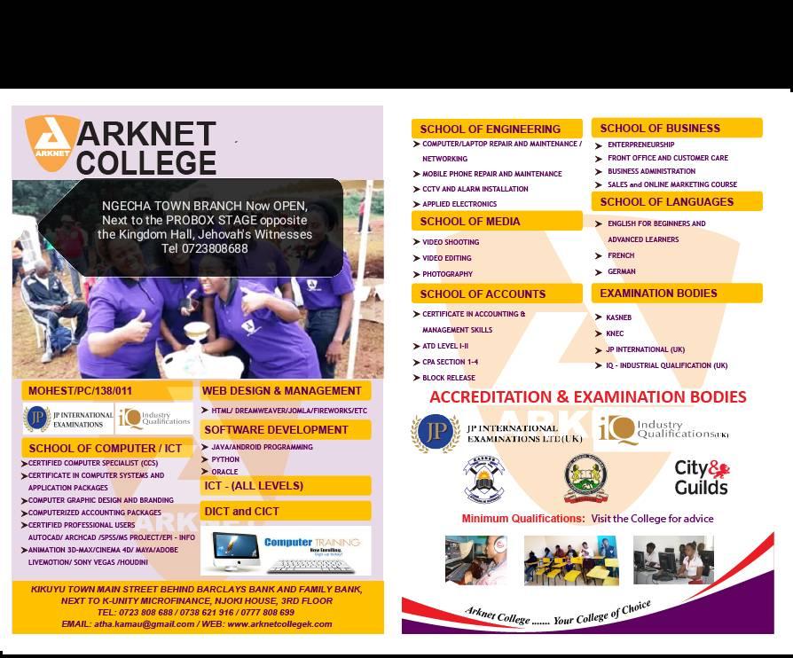 Arknet College | Nairobi