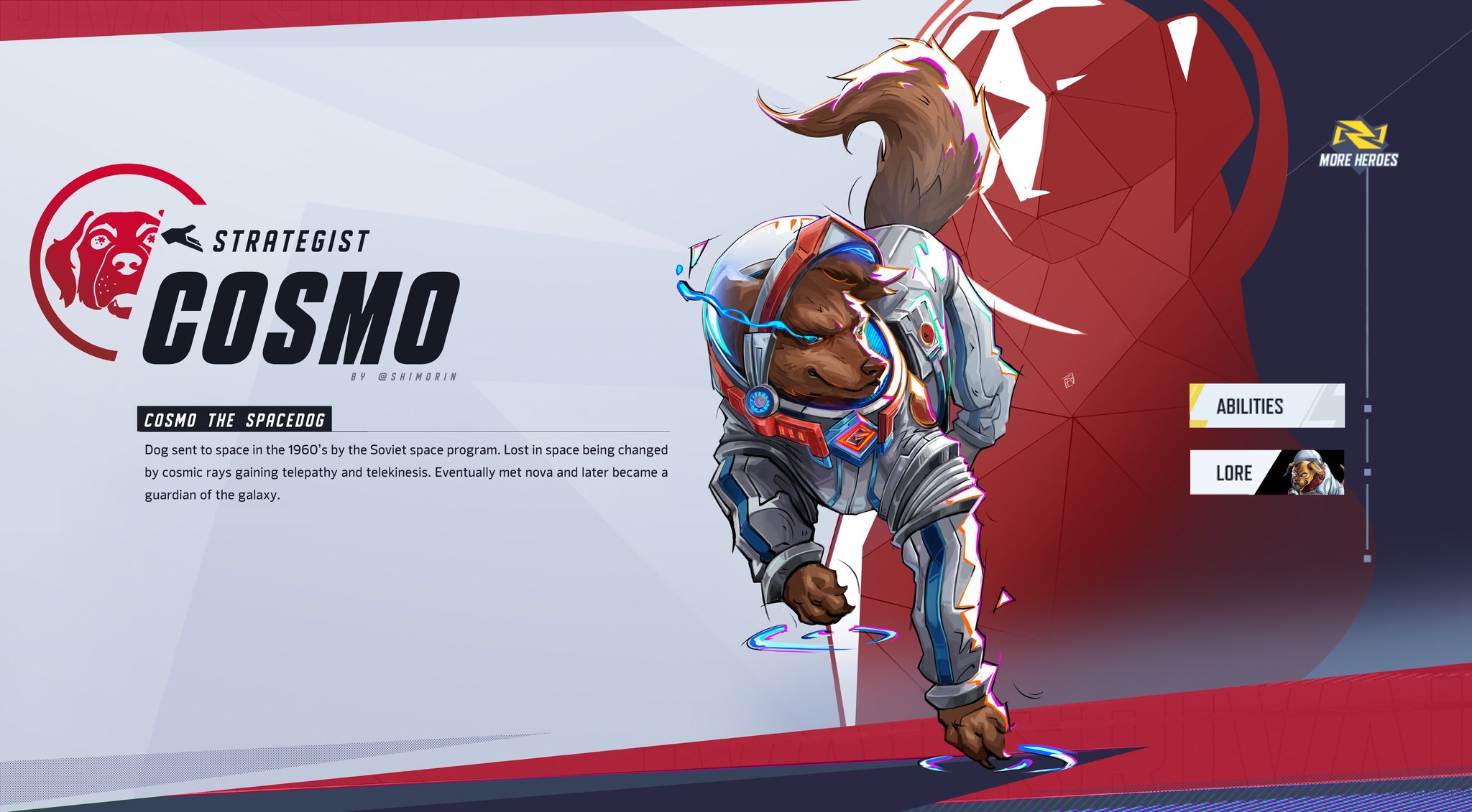 Fan Concept Art COSMO THE SPACEDOG... - Marvel-Gaming Kaddy | Facebook
