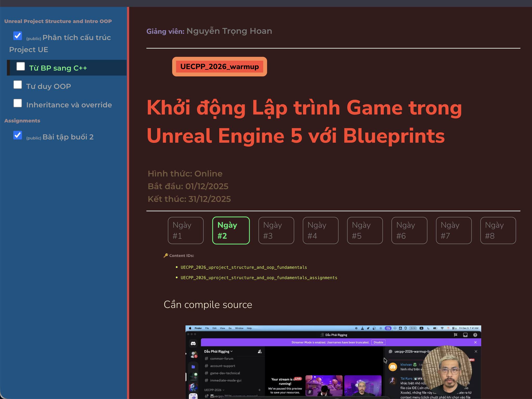 Cộng đồng Unreal Engine Việt | # Khởi động Lập trình Game trong UE5 với ...