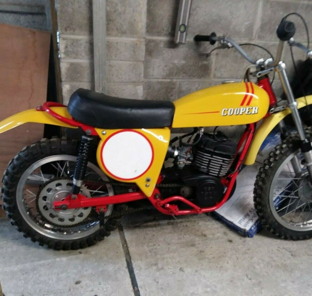 A new one on me - 1973 Cooper 250 MX/Enduro. Apparently a US