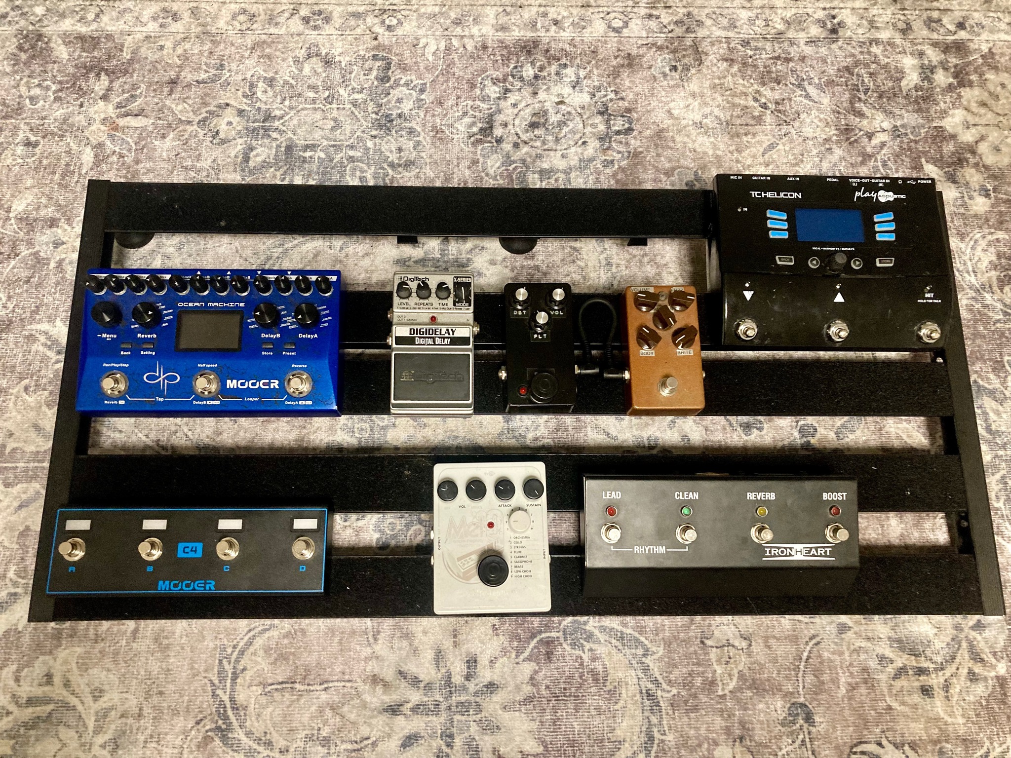 I recently bought my biggest board yet, a Palmer Pedalbay 80 and