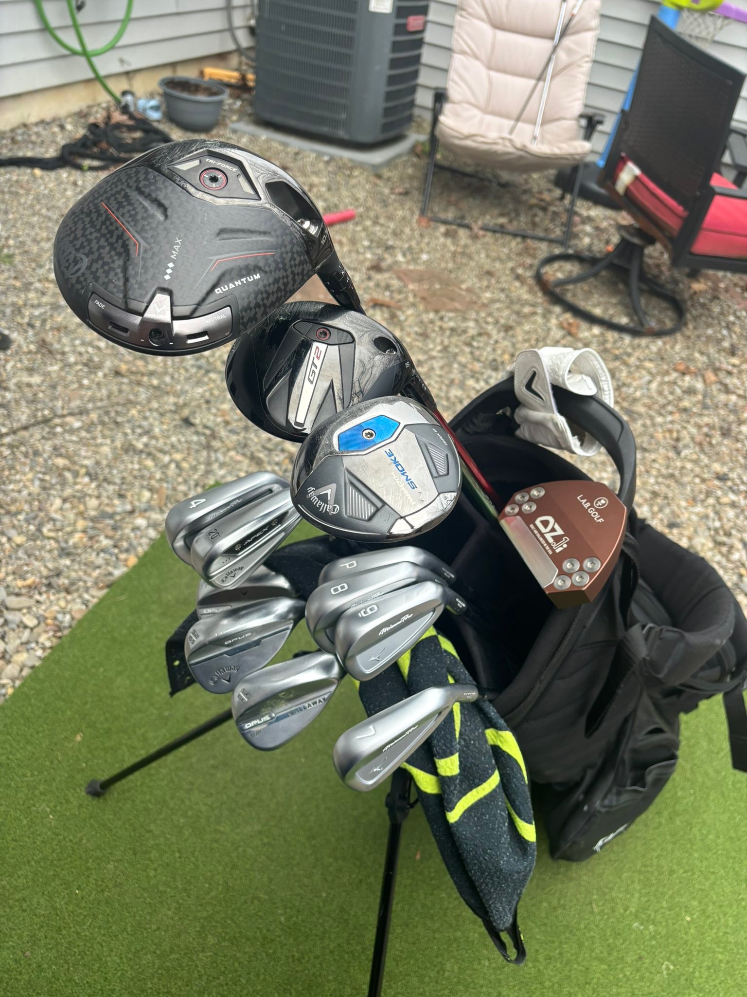 Minty Callaway Quantum Triple Diamond Max Driver 9 deg with Blue 