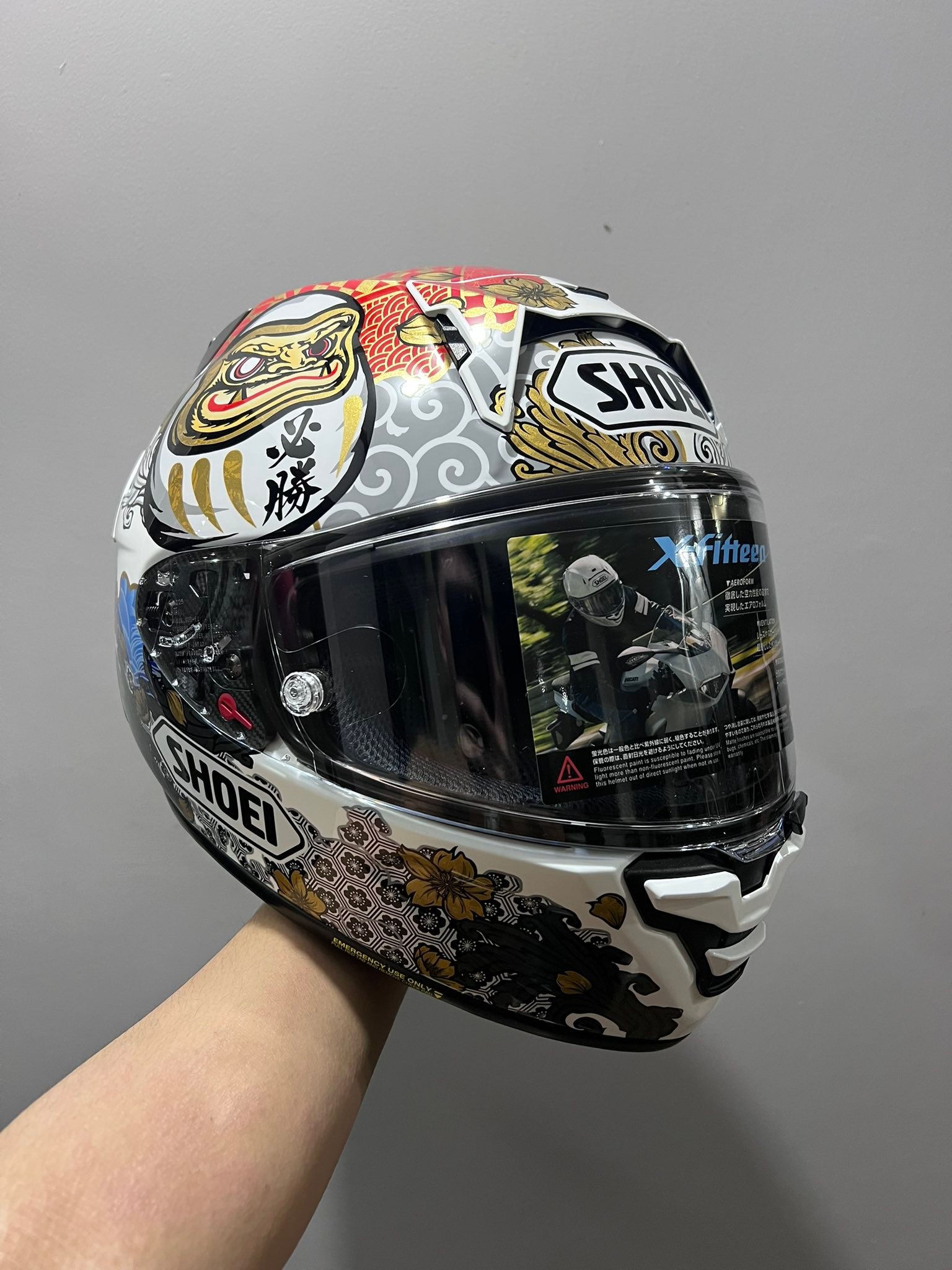 SHOEI X-fifteen Motegi 5 white (Marquez)