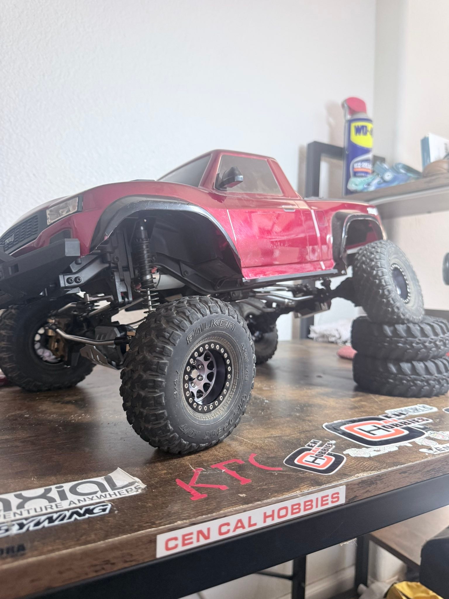 Kit Ammortizzatori Traxxas TRX-4 High Trail - Anteriori E Posteriori - Per Bronco, Blazer, K10, F150