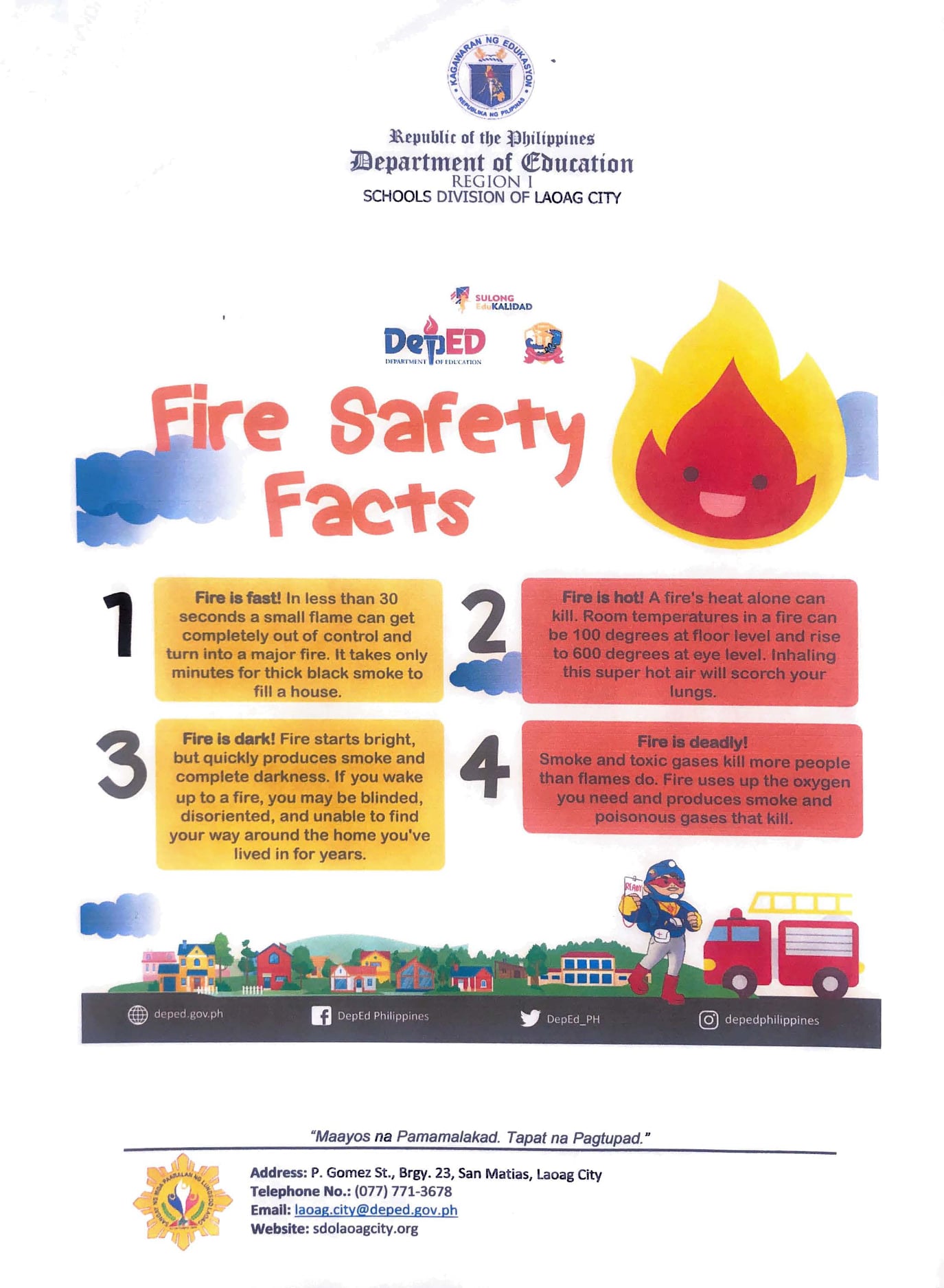 Fire Safety and Prevention... - DepEd Laoag Disaster Risk Reduction and ...