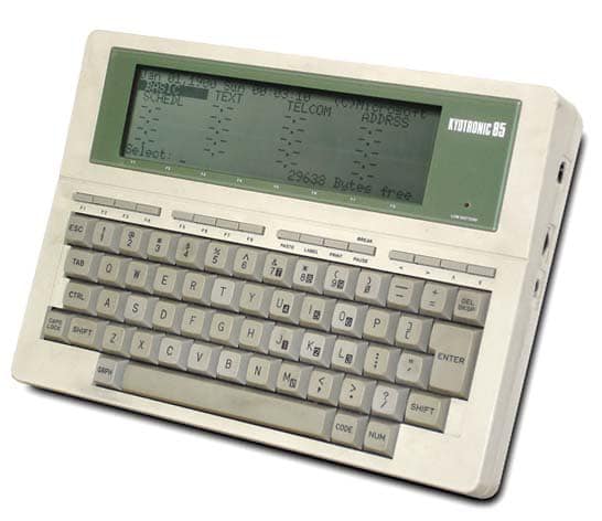 The TK-80 (Training Kit μCOM80), released by NEC on August 3, 1976