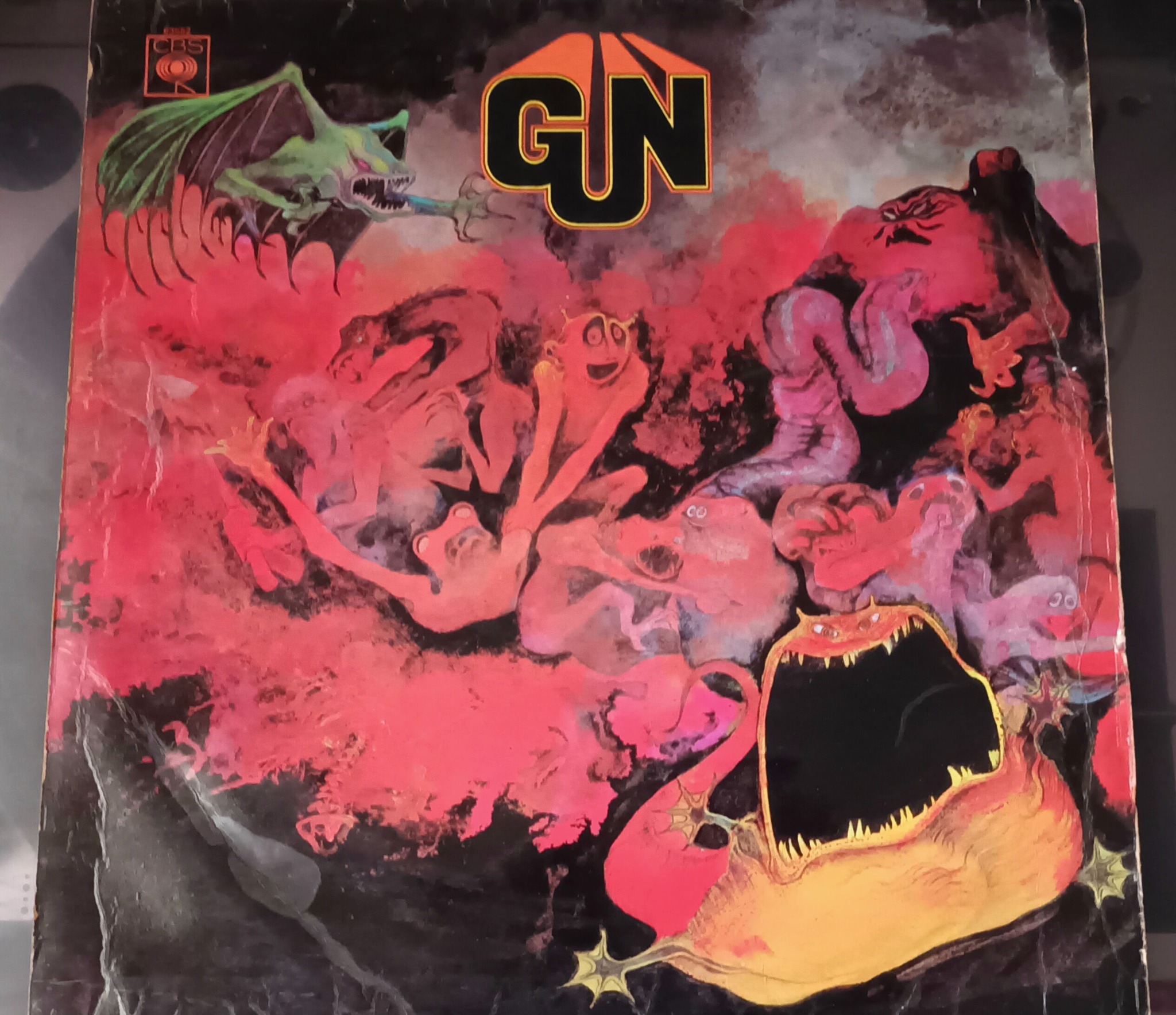 レコード the gun 悪魔天国 サンシャイン race with the devil